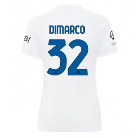 Inter Milan Federico Dimarco #32 Borta Kläder Dam 2023-24 Kortärmad